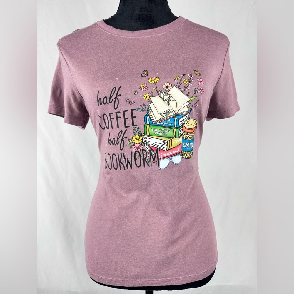 a new day Mauve Graphic T-Shirt